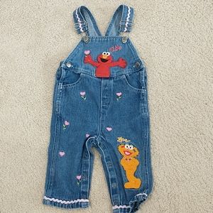 Sesame street overalls